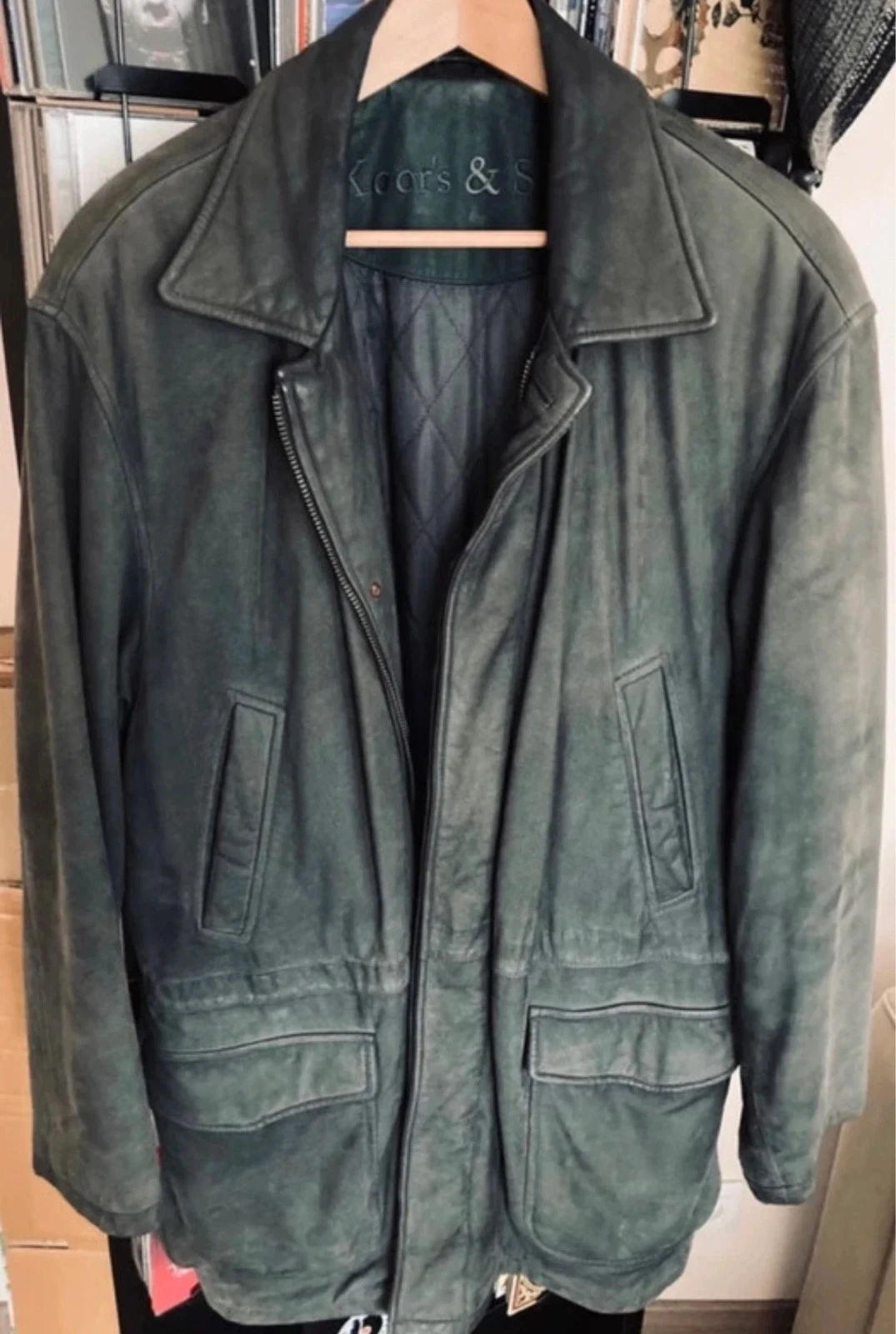 Parka de cuero para hombre Koor’s & Son XL. – photo 3